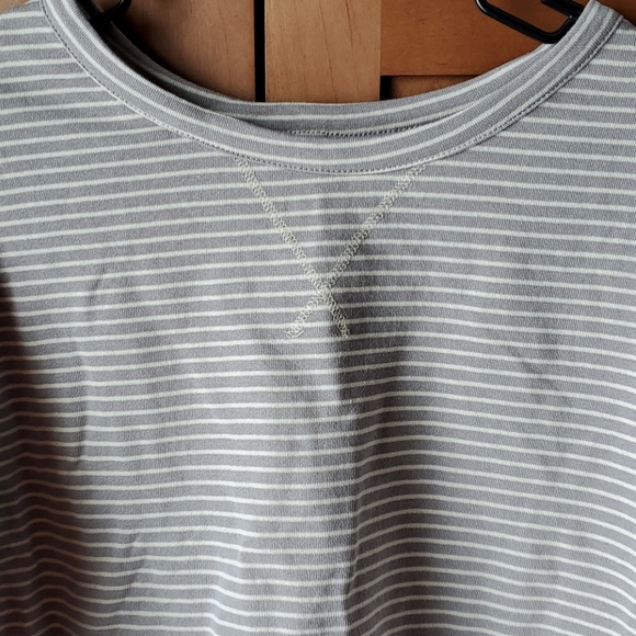 Grey stripe pajama set 💕 - Picture 7 of 9